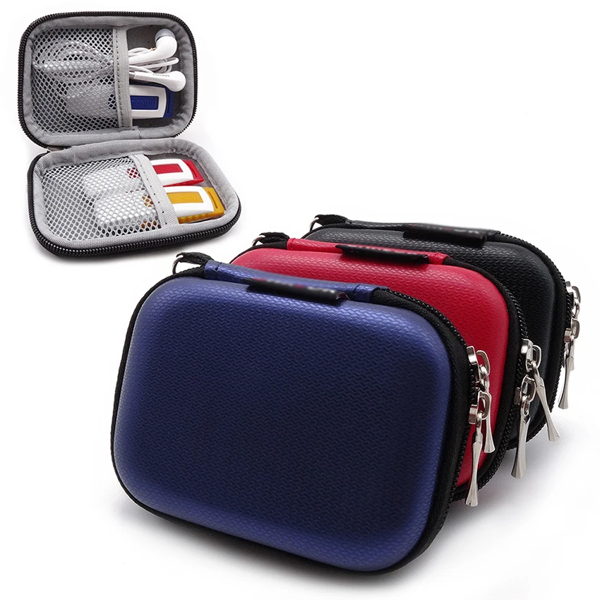 Portable Hard Earphone Case, Small EVA Carrying Case - Shockproof Travel Case Earbuds Storage Case Bag for Earpiece Cables
Portable Hard Earphone Case, Small EVA Carrying Case - Shockproof Travel Case Earbuds Storage Case Bag for Earpiece Cables