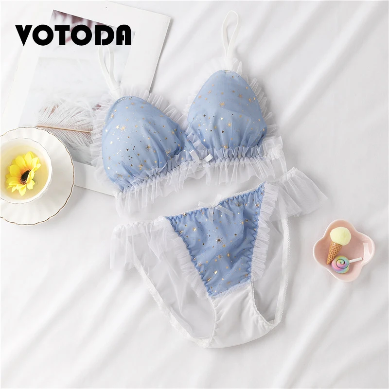 Women Sexy Lace Bra Set Girls Print Sweet Lovely Lolita Lingerie Suit Ladies Hollow Out Underwear Panties Female Low-Rise Briefs
Women Sexy Lace Bra Set Girls Print Sweet Lovely Lolita Lingerie Suit Ladies Hollow Out Underwear Panties Female Low-Rise Briefs