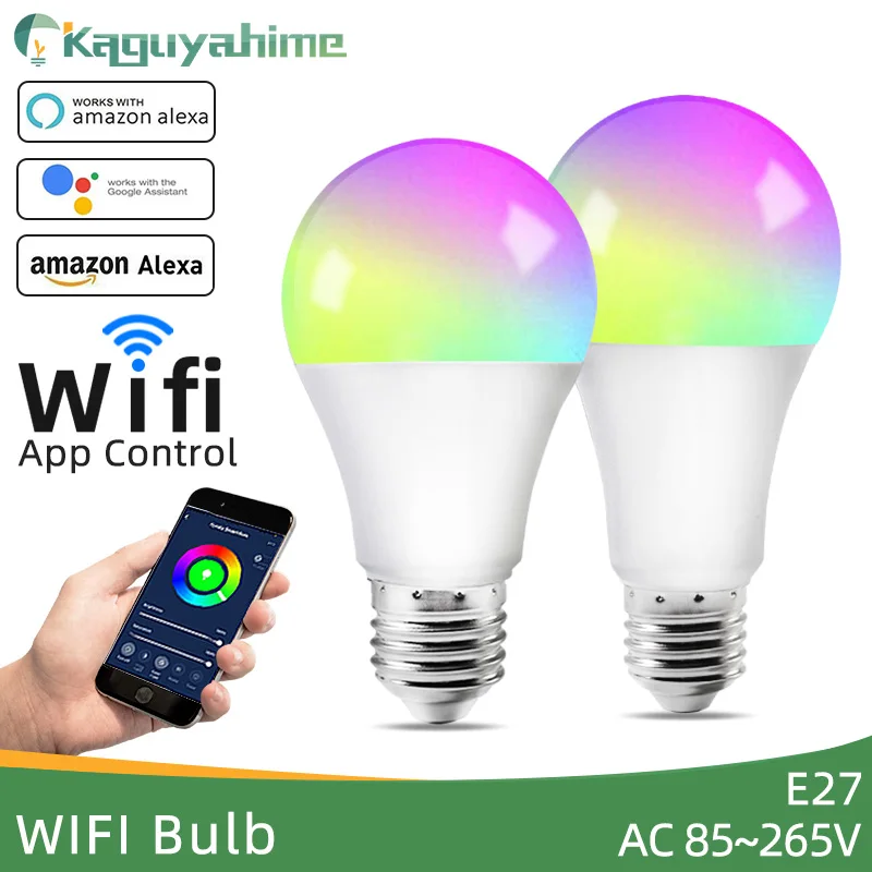 Kaguyahime E27 светодиодная лампа, умный WiFi светильник, лампа 9 Вт 12 Вт, диммируемая лампа, AC 220 В 110 В, RGB светильник, работает с Alexa Google Home Magic Bulb
Kaguyahime E27 светодиодная лампа, умный WiFi светильник, лампа 9 Вт 12 Вт, диммируемая лампа, AC 220 В 110 В, RGB светильник, работает с Alexa Google Home Magic Bulb
