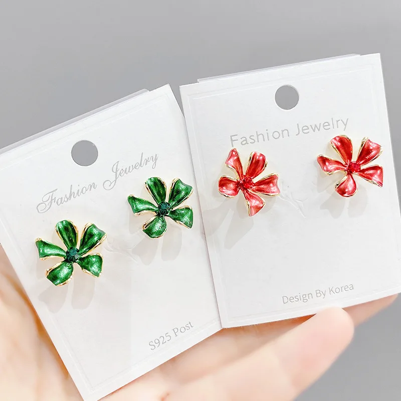 Wholesale Korean Style New Sterling Silvers Needle Colorful Four-Piece Petal Stud Earrings Flower For Women
Wholesale Korean Style New Sterling Silvers Needle Colorful Four-Piece Petal Stud Earrings Flower For Women