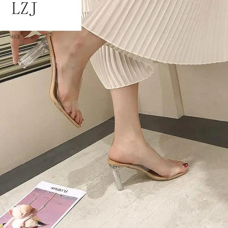 2020 HOT Clear Heels Slippers Women Sandals Summer Shoes Woman Transparent High Pumps Wedding Jelly Buty Damskie High Heels
2020 HOT Clear Heels Slippers Women Sandals Summer Shoes Woman Transparent High Pumps Wedding Jelly Buty Damskie High Heels