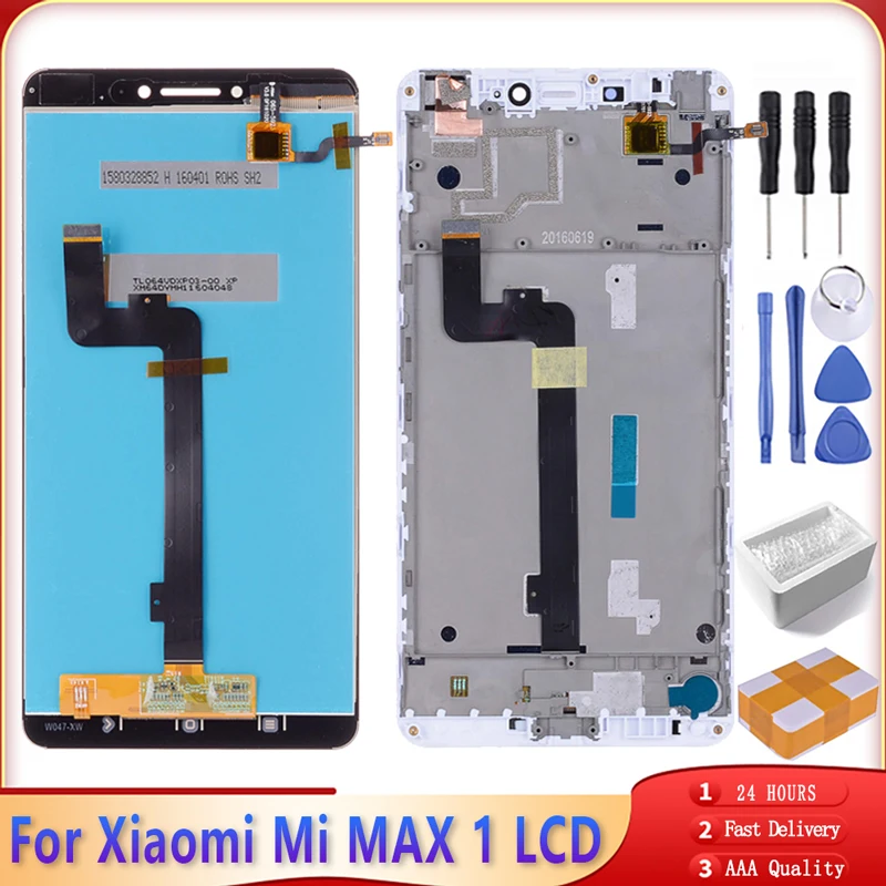 ЖК дисплей 6 44 дюйма для XIAOMI Mi Max 1 с сенсорным экраном и дигитайзером в сборе