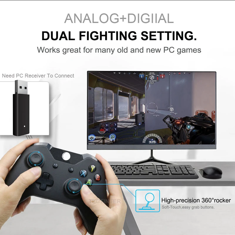 For Xbox One For Xbox series S/X Gamepad Support Bluetooth Wireless Controller Joypad Game Joystick For X box One NO LOGO
For Xbox One For Xbox series S/X Gamepad Support Bluetooth Wireless Controller Joypad Game Joystick For X box One NO LOGO