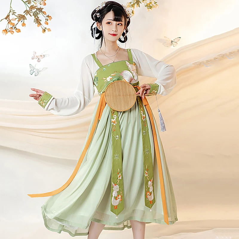 Зеленый современный Hanfu женская одежда Феи косплей костюм элегантное платье летняя народная танцевальная одежда сценический костюм одежда...
Зеленый современный Hanfu женская одежда Феи косплей костюм элегантное платье летняя народная танцевальная одежда сценический костюм одежда...