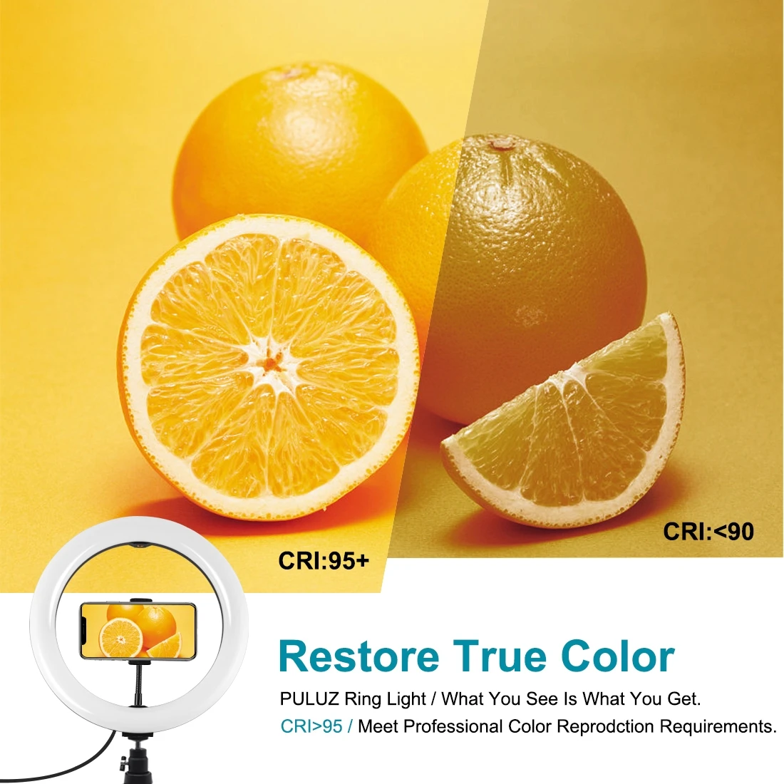 26CM LED Selfie Ring Fill Light with Tripod Stand Photography Dimmable Ring Lamp with Mobile Phone Holder 26cm for Makeup Video
26CM LED Selfie Ring Fill Light with Tripod Stand Photography Dimmable Ring Lamp with Mobile Phone Holder 26cm for Makeup Video