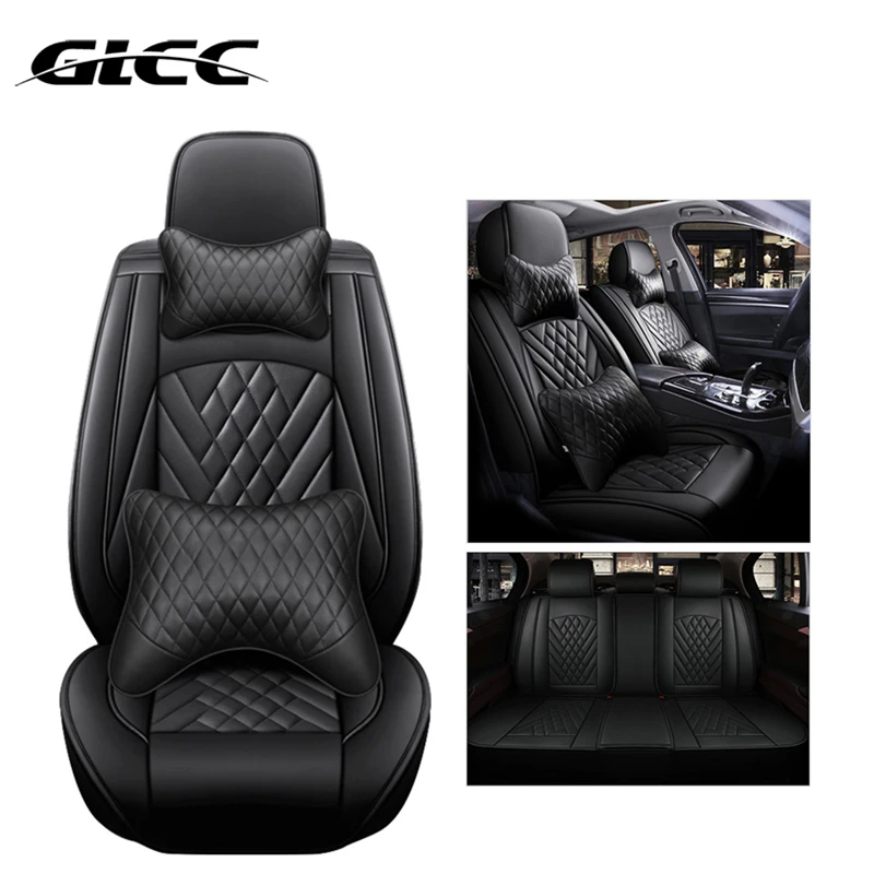 GLCC Leather Car Seat Covers Cushion Cover Front Rear Seat Non-Slip Protector Set High-End Luxury Universal For 5-Seat Cars SUV
GLCC Leather Car Seat Covers Cushion Cover Front Rear Seat Non-Slip Protector Set High-End Luxury Universal For 5-Seat Cars SUV
