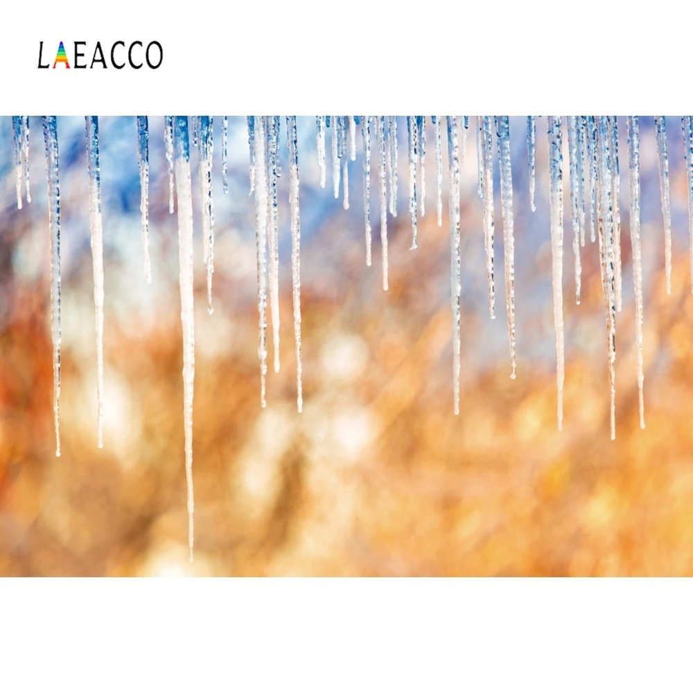 Фото Laeacco icicicle Light Bokeh фоны для фотосъемки персонализированные сцены - купить