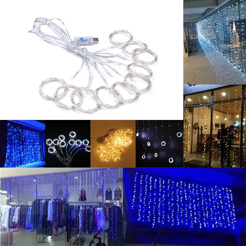 Fairy String Light Fairy String Fairy Light Curtain 300LED Romantic Durable Super Bright Festival Yard Parties Wedding
Fairy String Light Fairy String Fairy Light Curtain 300LED Romantic Durable Super Bright Festival Yard Parties Wedding