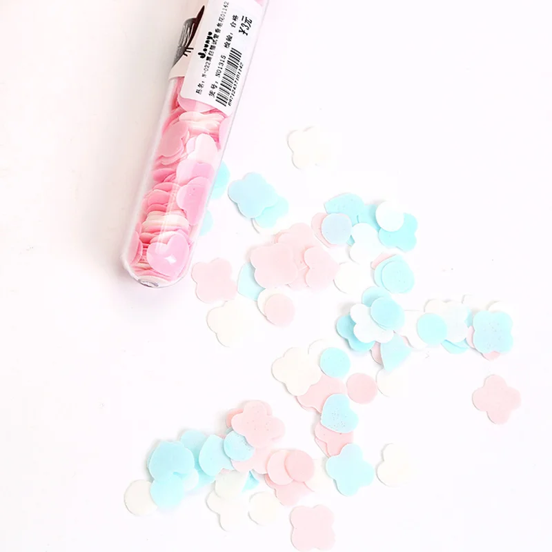 1pc Flower Paper Soap Slice Case for Travel Cleaning Color Random 1pcs Outdoor Mini Portable Washing Bath Confetti Dish Foaming
1pc Flower Paper Soap Slice Case for Travel Cleaning Color Random 1pcs Outdoor Mini Portable Washing Bath Confetti Dish Foaming