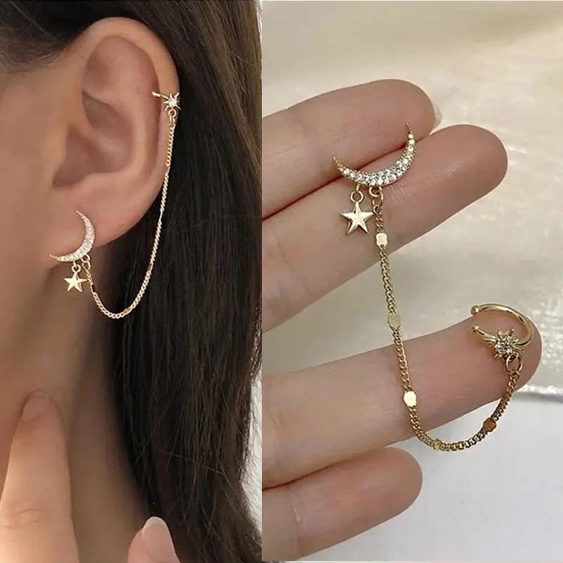 1 Pcs Nieuwe Collectie Punk Fake Piercing Kraakbeen Clip Op Oorbellen Oor Manchet Kleine Cross Oorringen Met Ketting Studs singl
1 Pcs Nieuwe Collectie Punk Fake Piercing Kraakbeen Clip Op Oorbellen Oor Manchet Kleine Cross Oorringen Met Ketting Studs singl
