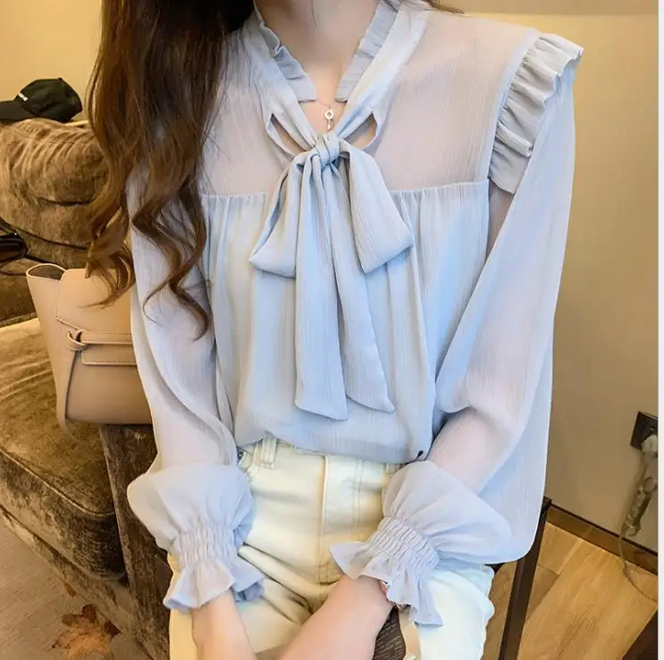 Ladies' autumn shirt Design women's top Contracted joker Long sleeve dress SBT181-SBT187
Ladies' autumn shirt Design women's top Contracted joker Long sleeve dress SBT181-SBT187