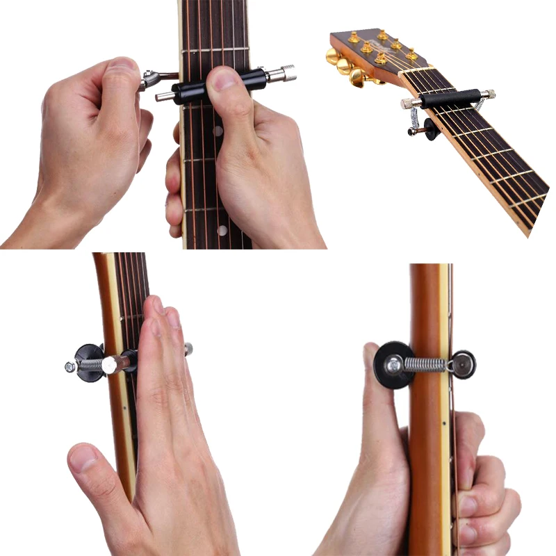 Guitar Rolling Sliding Capo Adjustable for Folk Classic Acoustic Electric Guitars Ukulele Mandolin Banjo
Guitar Rolling Sliding Capo Adjustable for Folk Classic Acoustic Electric Guitars Ukulele Mandolin Banjo