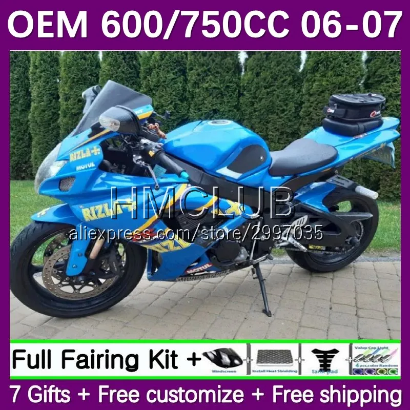 Инъекция K6 для SUZUKI GSXR 600CC 600 750 CC GSXR750 13No.173 GSXR600 светло-голубая фотосессия 2006 GSXR-600 06 07 обтекатель OEM
Инъекция K6 для SUZUKI GSXR 600CC 600 750 CC GSXR750 13No.173 GSXR600 светло-голубая фотосессия 2006 GSXR-600 06 07 обтекатель OEM