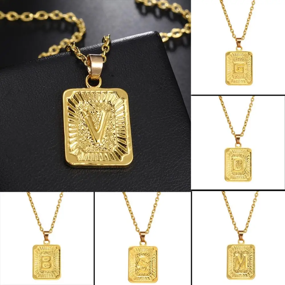 2020 New European Style Necklace Letter Pendant Clavicle Chain Stylish Simplicity All-match Neck Jewelry Quality Decoration
2020 New European Style Necklace Letter Pendant Clavicle Chain Stylish Simplicity All-match Neck Jewelry Quality Decoration