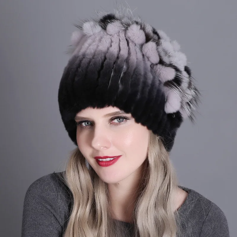 Fur Winter Women Hat 100% Real Rex Rabbit Fox Fur Thick Hat Rex Rabbit Fur Caps Lady Winter Warm Headwear Women'S Fur Hats 2021
Fur Winter Women Hat 100% Real Rex Rabbit Fox Fur Thick Hat Rex Rabbit Fur Caps Lady Winter Warm Headwear Women'S Fur Hats 2021