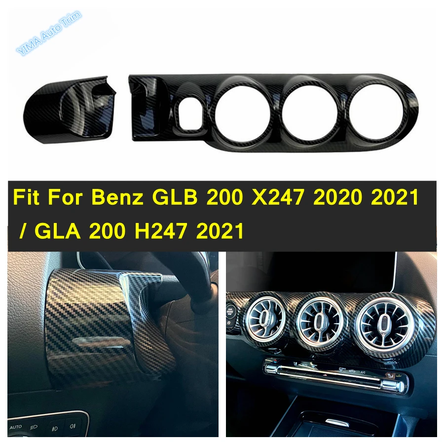Front Air Condition Outlet Vent Molding Cover Cap Trim Carbon Fiber For Mercedes-Benz GLB 200 X247 2020 2021 / GLA 200 H247 2021
Front Air Condition Outlet Vent Molding Cover Cap Trim Carbon Fiber For Mercedes-Benz GLB 200 X247 2020 2021 / GLA 200 H247 2021