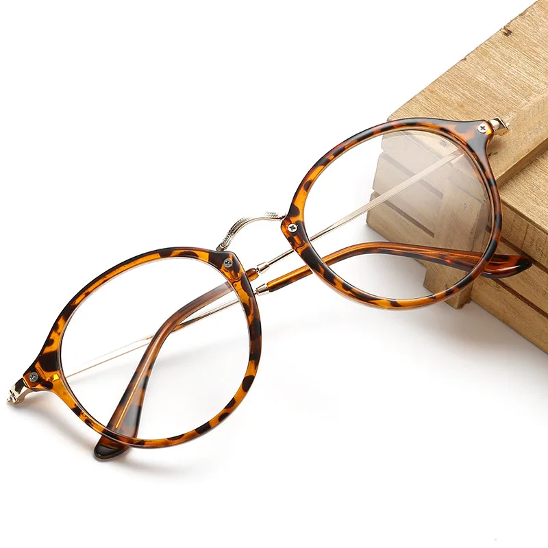 Men Retro Round Eyeglasses Women Fashion Glasses Frame Zero Diopter Decoration Eyewear Can Instal Myopia Lens Fake Glasses
Men Retro Round Eyeglasses Women Fashion Glasses Frame Zero Diopter Decoration Eyewear Can Instal Myopia Lens Fake Glasses