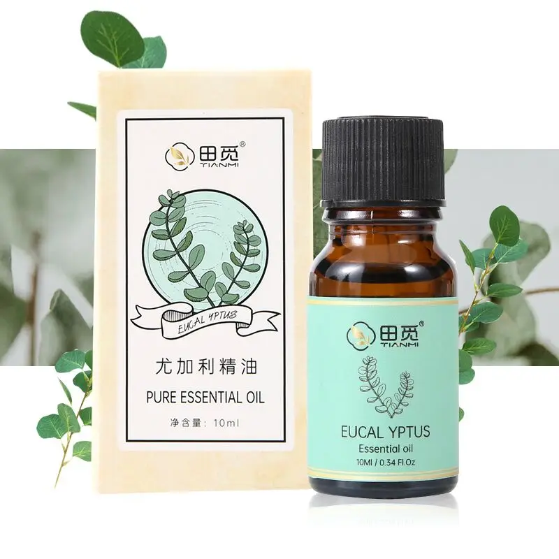 

10ML Eucalyptus Plant Essential Oils Tea Tree Rose Jojoba Rosemary Lavender Aromatherapy Body Skin Fragrance Aroma Perfume Oil