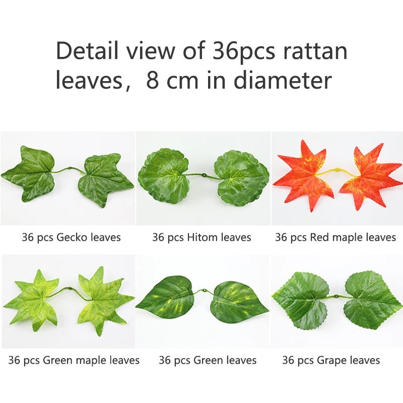 Artificial Ivy green Leaf Garland Plants Vine Fake Foliage Flowers Home Decor Plastic Artificial Flower Rattan string DIY wreath
Artificial Ivy green Leaf Garland Plants Vine Fake Foliage Flowers Home Decor Plastic Artificial Flower Rattan string DIY wreath