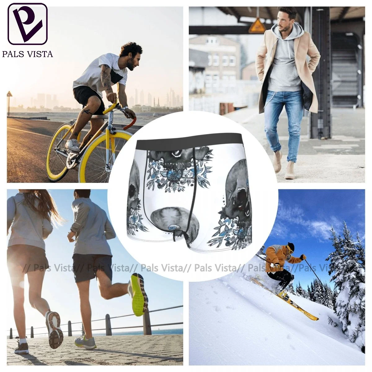 Magic Underwear Hot Polyester Breathable Trunk Male Sublimation Print Boxer Brief
Magic Underwear Hot Polyester Breathable Trunk Male Sublimation Print Boxer Brief