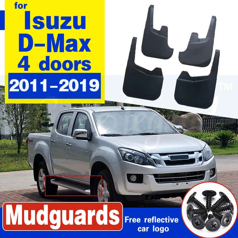 Mudflap for Isuzu D-Max 4-doors 2011~2019 Fender Mud Guard Splash Flap Mudguards Accessories 2012 2013 2014 2015 2016 2017 2018
Mudflap for Isuzu D-Max 4-doors 2011~2019 Fender Mud Guard Splash Flap Mudguards Accessories 2012 2013 2014 2015 2016 2017 2018