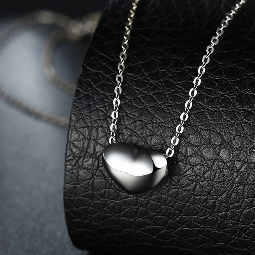 TN244 solid heart simple best quality pendant necklace female for wedding jewelry
TN244 solid heart simple best quality pendant necklace female for wedding jewelry