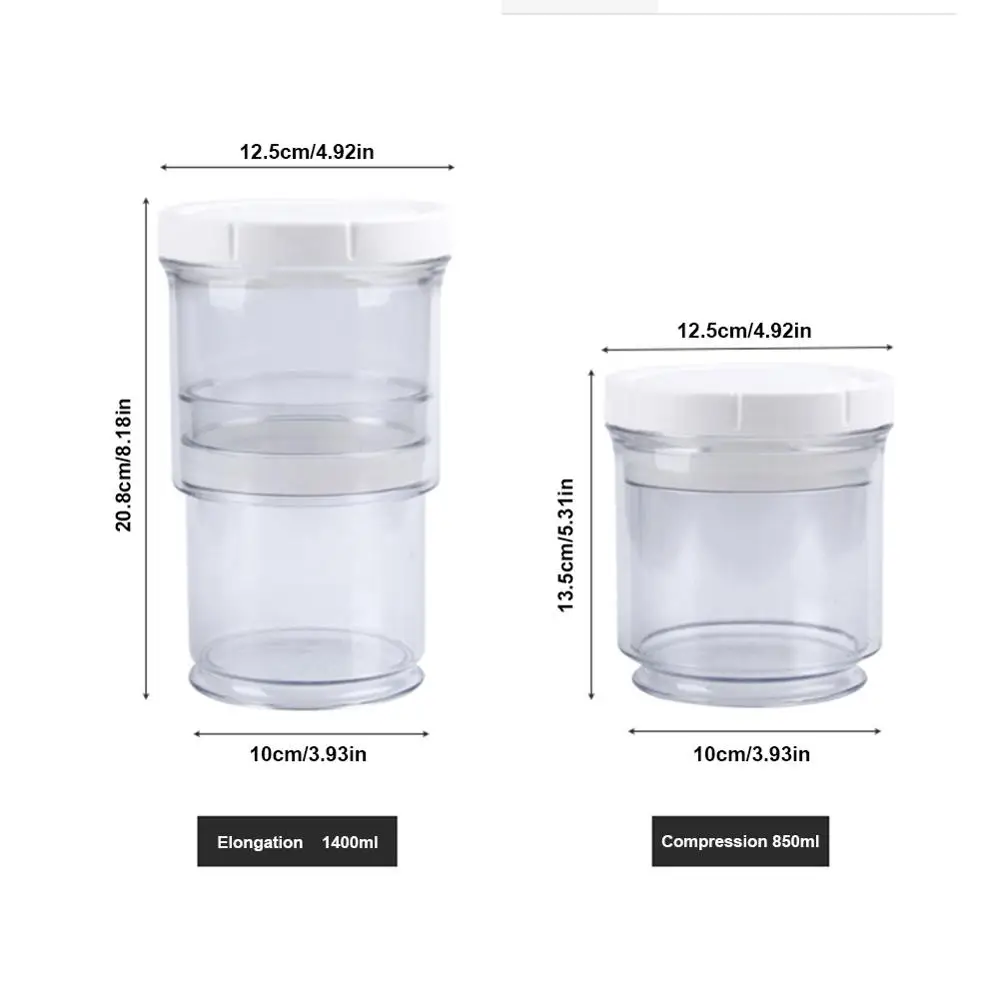 Food Storage Container Stackable Airtight Cereal Container Retractable Kitchen Organizer
Food Storage Container Stackable Airtight Cereal Container Retractable Kitchen Organizer