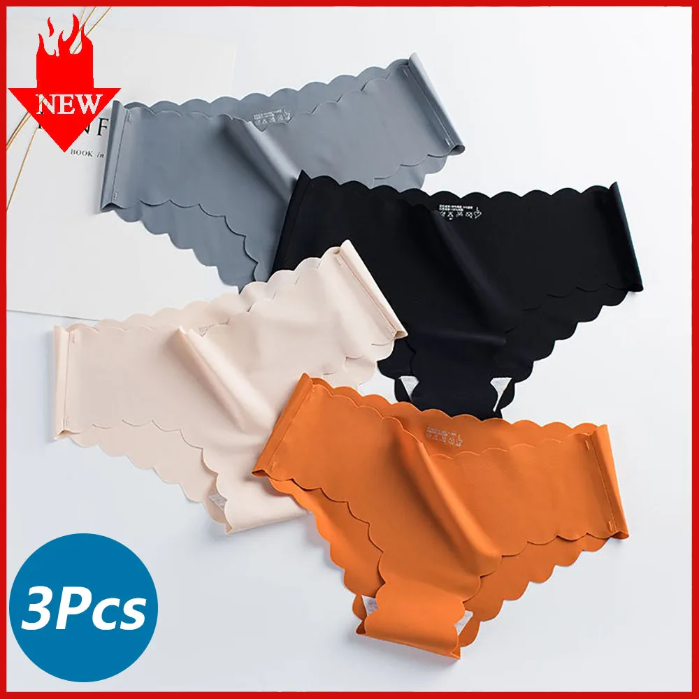 3Pcs/lot Sexy Womens Panties Set Underwear Yoga Seamless Silk Briefs Sports Fitness Female Ruffle Panty Woman Intimates Lingerie
3Pcs/lot Sexy Womens Panties Set Underwear Yoga Seamless Silk Briefs Sports Fitness Female Ruffle Panty Woman Intimates Lingerie