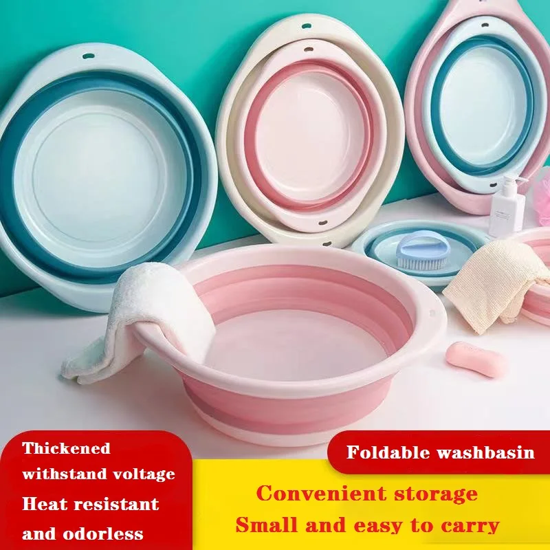 Household Bathroom Plastic Portable Basins Folding Laundry Tub Car Wash Collapsible Washbasin for Outdoor Camping Fishing Bucket
Household Bathroom Plastic Portable Basins Folding Laundry Tub Car Wash Collapsible Washbasin for Outdoor Camping Fishing Bucket