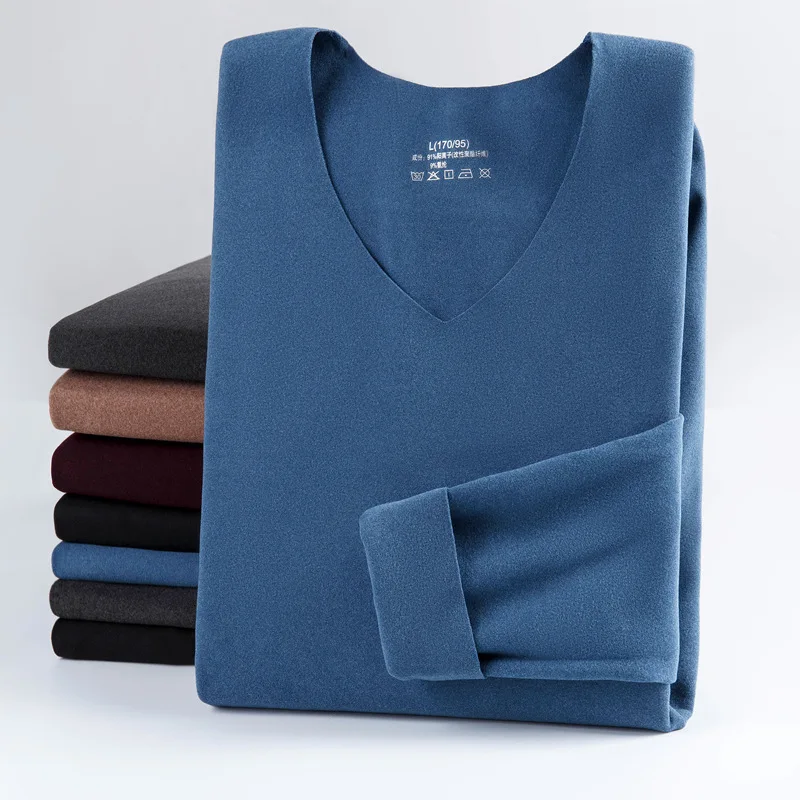 Mens Thermal Underwear Non-marking V-neck For Men Winter Long Johns Thermo Underwear Thermal Pants Clothes
Mens Thermal Underwear Non-marking V-neck For Men Winter Long Johns Thermo Underwear Thermal Pants Clothes