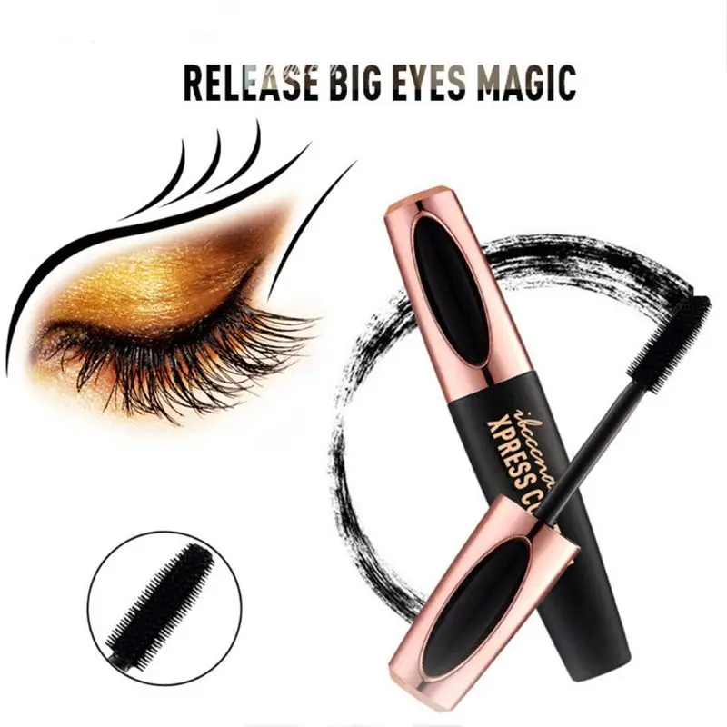 Waterproof Long Lasting 4D Lash Mascara Silk Fiber Curling Eyelash Extension Black Thick Lengthening Cream Makeup Cosmetic 10CM
Waterproof Long Lasting 4D Lash Mascara Silk Fiber Curling Eyelash Extension Black Thick Lengthening Cream Makeup Cosmetic 10CM