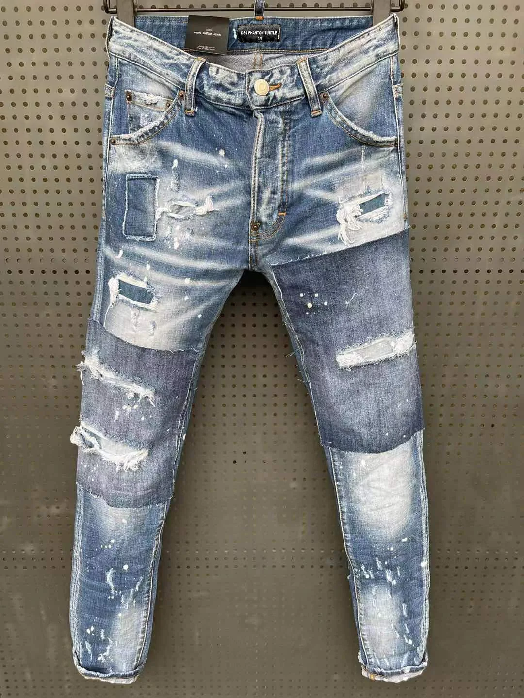 DSQ PHANTOM TURTLE 2021 New Slim Fit Jeans Men Basic Casual Denim Trousers Plus Size Brand Clothing DSQ067
DSQ PHANTOM TURTLE 2021 New Slim Fit Jeans Men Basic Casual Denim Trousers Plus Size Brand Clothing DSQ067