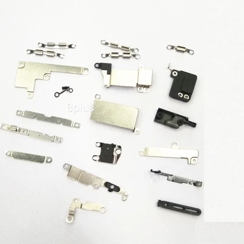 10 компл./лот внутренний Полный металлический набор кронштейн держатель для iPhone 8