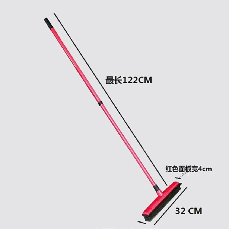 K-STAR Bristles Magic Telescopic Rubber Broom Clean Sweeper Squeegee Bristle Long Push Broom Hair Lint Removal Device
K-STAR Bristles Magic Telescopic Rubber Broom Clean Sweeper Squeegee Bristle Long Push Broom Hair Lint Removal Device