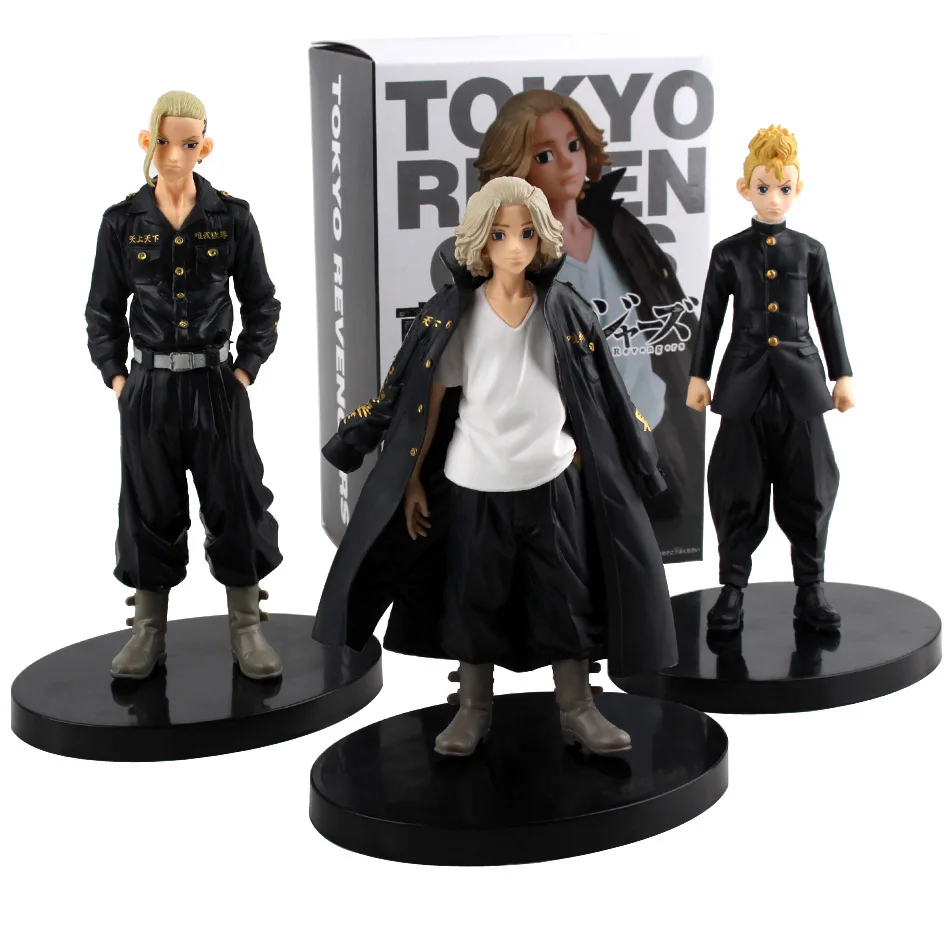 Anime Tokyo Revengers Action Figure Manjiro Sano Chifuyu Matsuno Takemichi Hanagaki Figurine Manga Cartoon Character
Anime Tokyo Revengers Action Figure Manjiro Sano Chifuyu Matsuno Takemichi Hanagaki Figurine Manga Cartoon Character