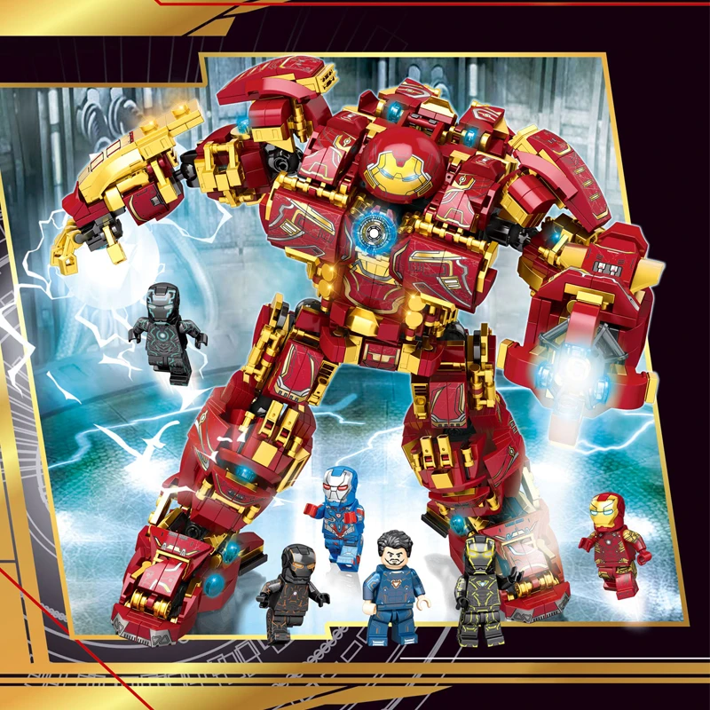 Steel Three-Dimensional Assembled Toy Hero Mech Building Block Robot Alliance Large Robot Boy Toy
Steel Three-Dimensional Assembled Toy Hero Mech Building Block Robot Alliance Large Robot Boy Toy