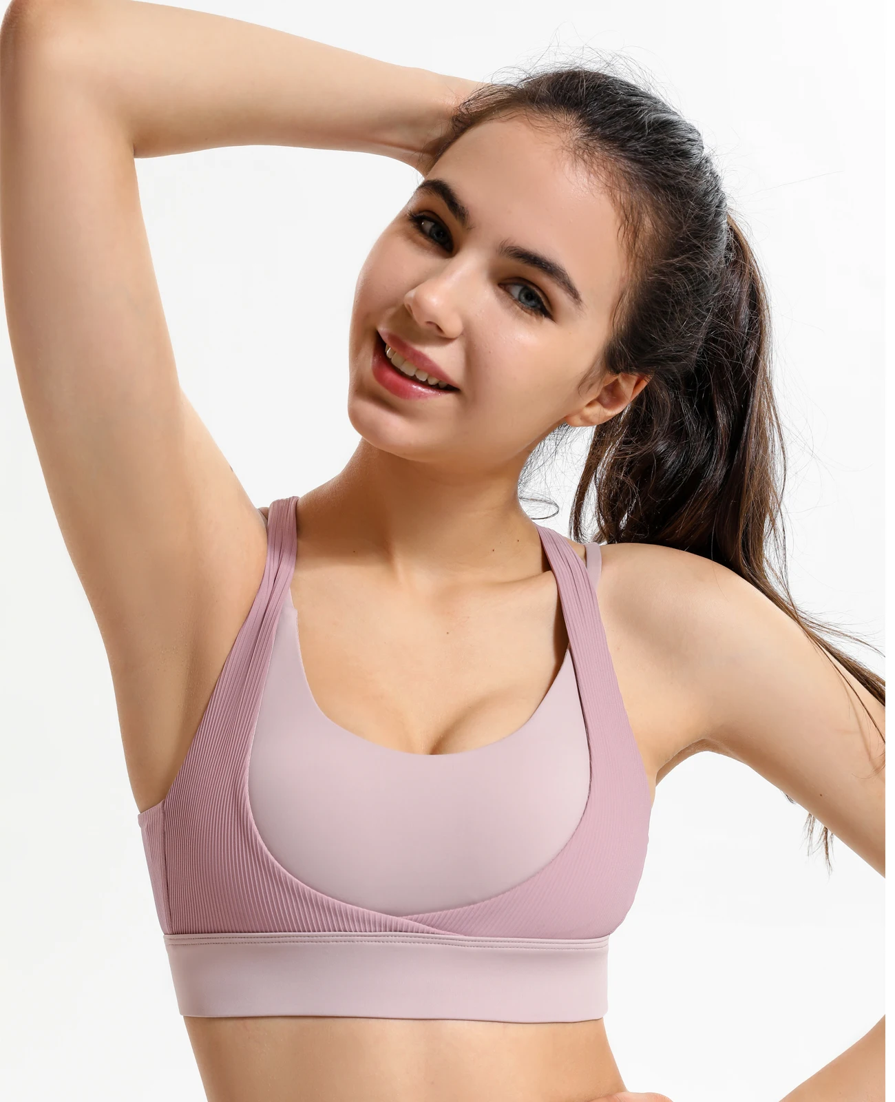 Women Sports Bra Crop Tops New Super Soft Fabric Wider Straps Gym Top Solid Color Sexy Sport Wear Outdoor Active Bras
Women Sports Bra Crop Tops New Super Soft Fabric Wider Straps Gym Top Solid Color Sexy Sport Wear Outdoor Active Bras