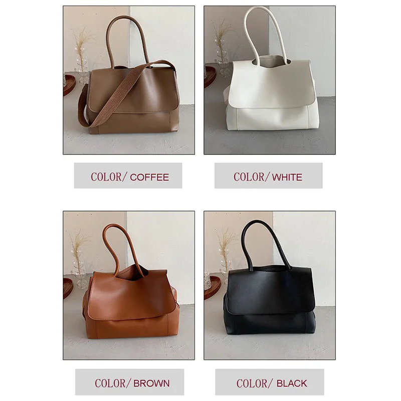 Women's Handbag pu Leather Shoulder Bag Crossbody Bags Female Fashion Totes Handbag All-match Large Capacity Top-handle Bag
Women's Handbag pu Leather Shoulder Bag Crossbody Bags Female Fashion Totes Handbag All-match Large Capacity Top-handle Bag