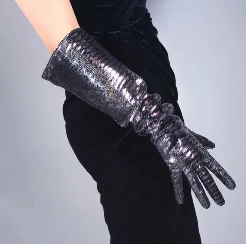 Women's fashion natural sheepskin leather glove lady's genuine leather wide sleeve long driving glove 50cm R2018
Women's fashion natural sheepskin leather glove lady's genuine leather wide sleeve long driving glove 50cm R2018