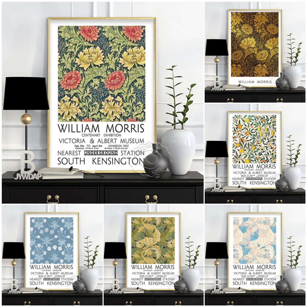 Vintage Victoria and Albert Museum, William Morris Art, Exhibition Museum Poster, Modern Art, Vintage Poster, Wall Art Poster
Vintage Victoria and Albert Museum, William Morris Art, Exhibition Museum Poster, Modern Art, Vintage Poster, Wall Art Poster
