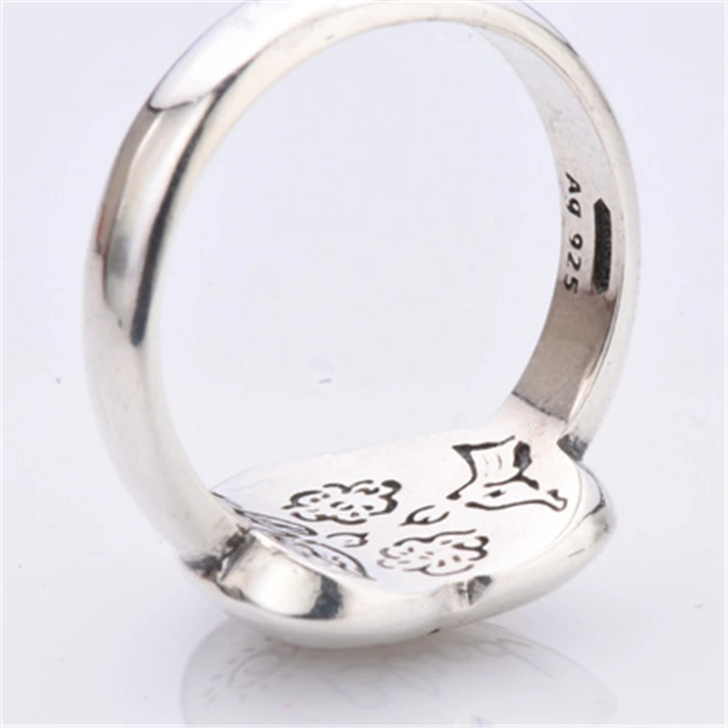 100% S925 Sterling Silver New Hot Love Fearless Ring, Classic Logo Charm Original Jewelry, Send Girlfriend Gift
100% S925 Sterling Silver New Hot Love Fearless Ring, Classic Logo Charm Original Jewelry, Send Girlfriend Gift