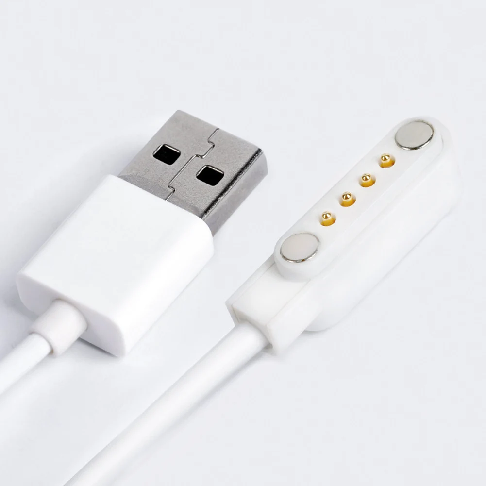 Universal 4pin 7.62 Space Smart Watch Magnetic Charging Cable USB 2.0 Male to 4 Pin Magnetic Charger Cord Y95 KW18 KW88 KW98 DM
Universal 4pin 7.62 Space Smart Watch Magnetic Charging Cable USB 2.0 Male to 4 Pin Magnetic Charger Cord Y95 KW18 KW88 KW98 DM