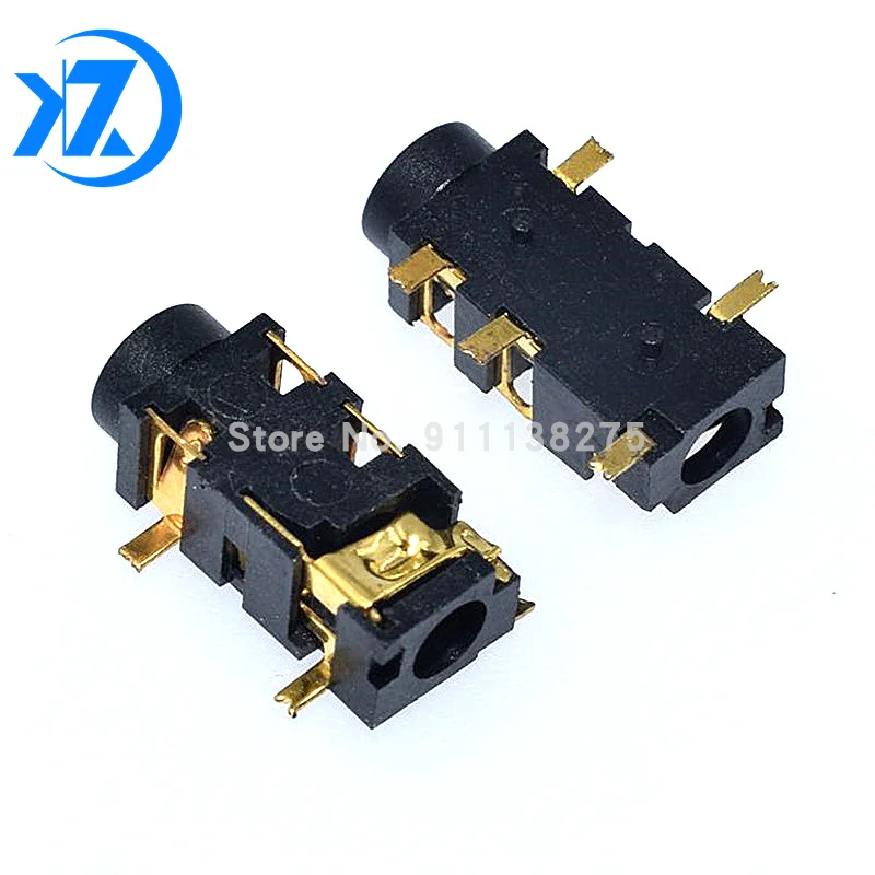 10PCS 3.5MM Headphone PJ-327A Gold-Plated Patch SMD Audio Earphones/Headphone Socket PJ327A
10PCS 3.5MM Headphone PJ-327A Gold-Plated Patch SMD Audio Earphones/Headphone Socket PJ327A