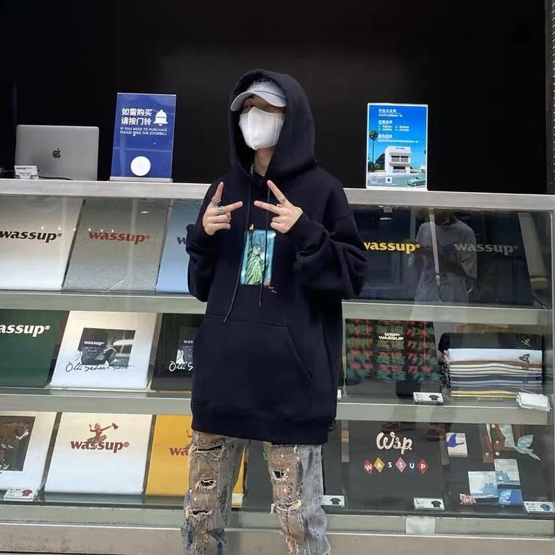 22SS Statue of Liberty Print TRAVIS SCOTT Hoodies Men Women EU Size Pure Cotton Cactus Jack Sweatshirt Fashion Autumn Berserk
22SS Statue of Liberty Print TRAVIS SCOTT Hoodies Men Women EU Size Pure Cotton Cactus Jack Sweatshirt Fashion Autumn Berserk
