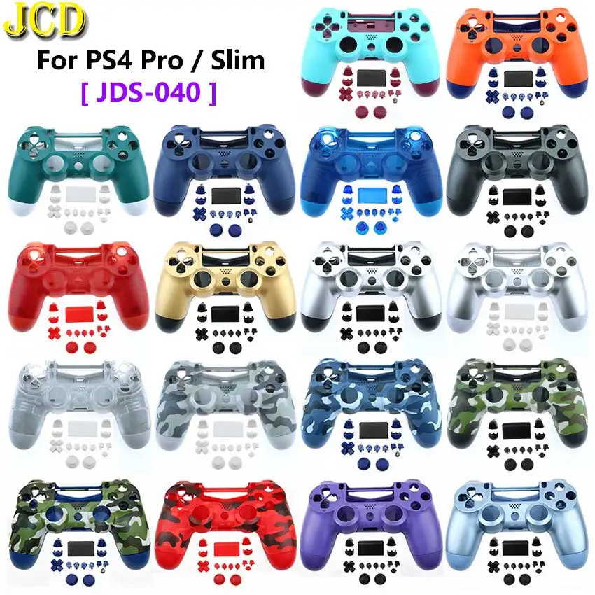 Для контроллера PS4 Slim Pro JDS 040 JDM-040 Передняя и задняя зеркальная Оболочка Чехол комплект для Dualshock 4 Pro Gen 2 
Для контроллера PS4 Slim Pro JDS 040 JDM-040 Передняя и задняя зеркальная Оболочка Чехол комплект для Dualshock 4 Pro Gen 2