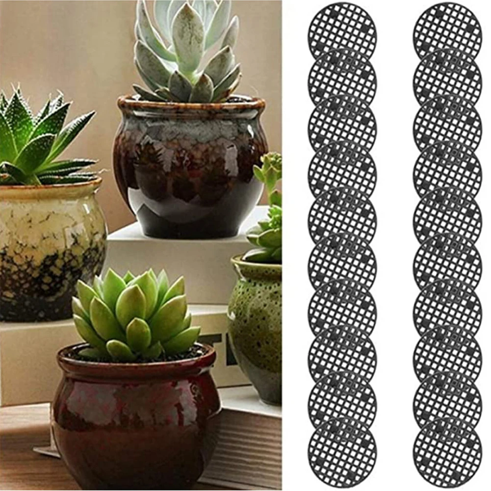 50PCS Flower Pot Mesh Pad, 2.5/4.5/7.5 cmDiameter Round Bonsai Pot Bottom Grid Mat Mesh Drainage Netting Hole Screen For Garden
50PCS Flower Pot Mesh Pad, 2.5/4.5/7.5 cmDiameter Round Bonsai Pot Bottom Grid Mat Mesh Drainage Netting Hole Screen For Garden