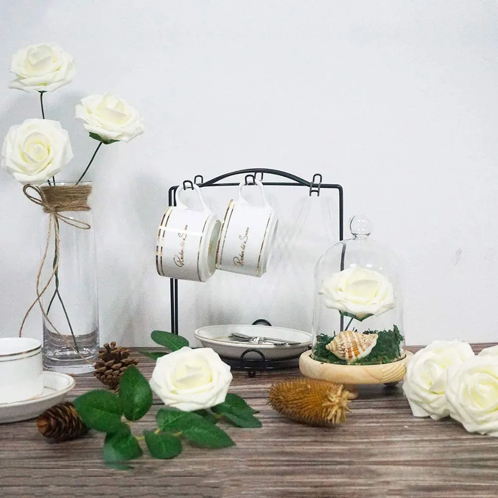 20 PCS Fake Flowers Artificial Flowers Rose Bouquet Latex Foam Wedding Bridesmaid DIY Flower Wedding Decoration indoor
20 PCS Fake Flowers Artificial Flowers Rose Bouquet Latex Foam Wedding Bridesmaid DIY Flower Wedding Decoration indoor