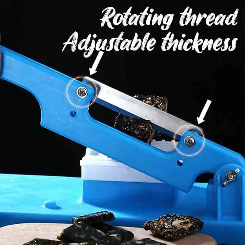 Multifunctional Table Food Slicer Household Manual Cutting Machine Kitchen Supply for Frozen Meat Fruit RT88
Multifunctional Table Food Slicer Household Manual Cutting Machine Kitchen Supply for Frozen Meat Fruit RT88