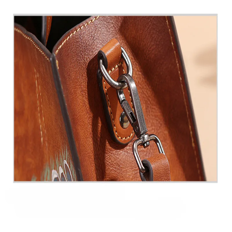 Handbag Designer For Women Chinese Style Vintage Retro Shoulder Bag Genuine Cow Leather Handmade Female Luxury Tote For Mother
Handbag Designer For Women Chinese Style Vintage Retro Shoulder Bag Genuine Cow Leather Handmade Female Luxury Tote For Mother