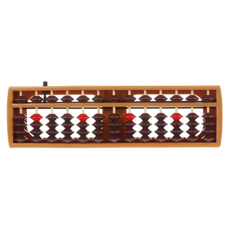 Portable Japanese 13 Digits Column Abacus Arithmetic Soroban Caculating School Math Learning Tool
Portable Japanese 13 Digits Column Abacus Arithmetic Soroban Caculating School Math Learning Tool